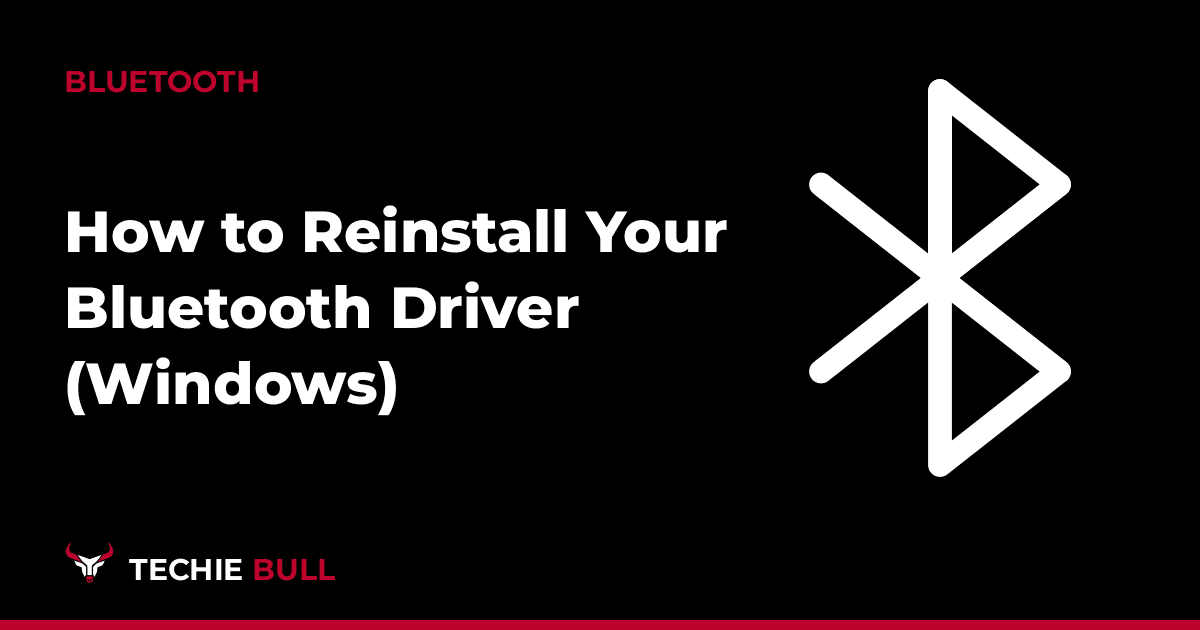 How to Reinstall Your Bluetooth Driver (Windows) thumbnail